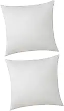 Alipis 2pcs Throw Pillows Insert Pillow Fillers Cushion Insert Decorative Pillowcase Inner Decorative Cushion Filler Home Pillowcase Stuffer White Non-Woven Fabric