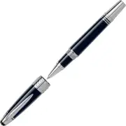 Montblanc John F Kennedy JFK S.E. Blue Silver Rollerball Pen 111047 / 132090