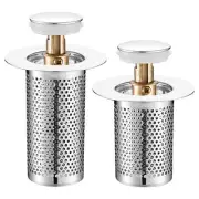 Sink Drain Strainer Drain Plugs Stopper Bathroom Shower Hair Catcher Strainer