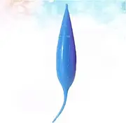 1 Pc Shape Catnip Chew Toys Simulation Teaser Silicone Cat Teeth Cleaning Stick for Pet Cat Kitten cleaning expends energy grinding teeth (Color : Blue)