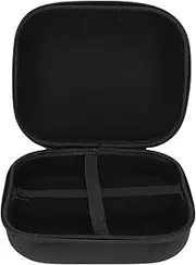 VR Glasses Storage Box, VR Glasses Hard Shell Made with Nylon, Double Zipper Design, Portable and Lightweight, Versatile Storage Case Compatible for Quest 2 VR Glasses