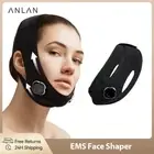 EMS Facial Lifting Mask Reduce Double Chin Electric Cheek Lift up Belt Face Shap