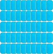 KASBEE ABS Gel Pads, 50PCS Muscle Stimulator Pads Replacement for Ultimate Muscle EMS Toner Abdominal Belt Belly Thigh Flab Arm Leg Waist Workout Trainer Machine