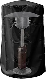 Patio Heater Covers - Waterproof Standing Heater Cover | Dustproof Heating Equipment Guard, Heavy Duty Outdoor Stove Protector for Yard