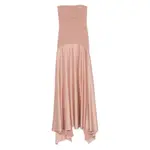 [Solace London] Solace London The Alessandra Strapless Gown 12 UK PINK