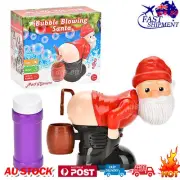 Santa Claus Automatic Farting Bubble Machine Kid Portable Outdoor Party Xmasgif+