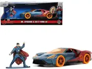 Jada 33360 2017 Ford GT and Doctor Strange Figurine 1/32 Diecast Model Car