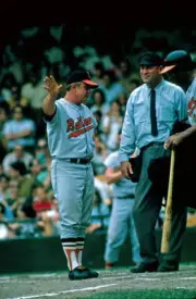 Manager Earl Weaver Of The Baltimore Orioles 1969 Baseball OLD PHOTO 1