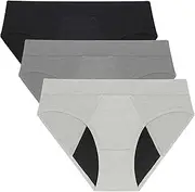 [Neione] Women's Period Underwear Menstrual Postpartum Panty Modal Hipster Panties