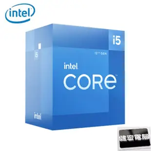 Intel Core i5-12400F I5-12400 I5-12500 中央處理器 盒裝