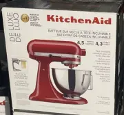 KitchenAid Artisan Series 5 Quart KSM150PSER Tilt-Head Stand Mixer Empire Red