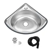 Single Bowl Corner Kitchen Sink with Motorhome Camping Accessories