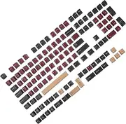 POPETPOP 1Set Keycaps for Computer Keyboards Ergonomic Design Sublimation Process Durable and Comfortable Compatible with Mechanical Keyboards
