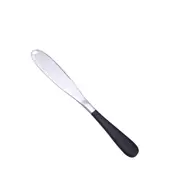 2Pcs 430 Stainless Cheese Knife Multifunction Butter Knife with Hole Serrated Baking Varnish Bread Cheese Jam Knife Breakfast Tool