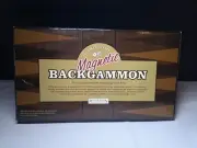 Restoration Hardware Backgammon Magnetic Inlaid Wooden Game Board New Open Box
