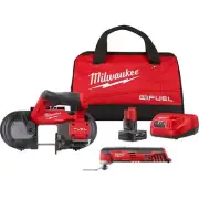Milwaukee Compact Band Saw XC Kit w/ Oscillating Multi-Tool 12V Li-Ion Cordless