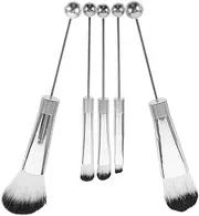 NULYLU 1 Set DIY Makeup Brush Set with Long Handle Versatile Eye and Face Brushes for Blush Powder and Eyeshadow User Friendly for Beginners Easy to Clean and Durable Materials Handle