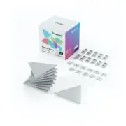 Nanoleaf Shapes Mini Triangles Wall Mounted LED 10 Light Panels Expansion Pack