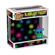 Five Nights at Freddy's - Black Light Freddy (with Stage Background) Deluxe Bitty Pop!