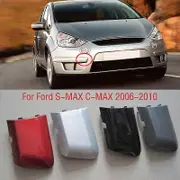 For Ford S-MAX Smax C-MAX 2006-2010 Front Bumper Tow Hook Cover Cap Trailer Hauling Eye Cover Lid Painted 6M21-17A989-BB black
