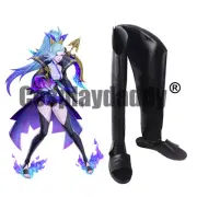 LOL Shauna Vayne the Night Hunter Spirit Blossom Ver. Cosplay Shoes Boots S008