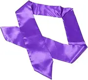 [Healvian] Unisex Satin Graduation Stole for Academic Ceremonies Solid Color Shawl for University Graduates Comfortable Honor Sash Long for Graduation Season