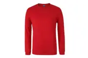 JBs Mens Plain Basic Long Sleeve T-shirt 1LS - Red