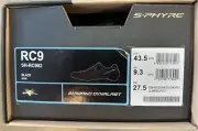 New Shimano RC902 43.5 US 9.3 Black Cycling Shoes