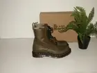 Dr. Martens 1460 PASCAL soft leather boots olive UK 5 EU 38 US 7 (943)