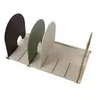 DIY Bookends Ajustable Books Holder for Home, Office Book Ends