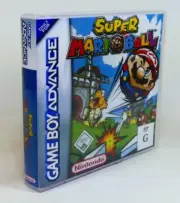 GBA Game Boy Advance Storage Case - Super Mario Ball - NO GAME