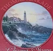 Thomas Kinkade Clearing Storms 750 Piece 24" Round Jigsaw Puzzle Ceaco New