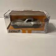 Jada Bigtime Muscle Series: 1966 Chevy Corvette w/ Stripes (Silver) 1/24 Scale