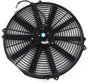 SOULONG Car Cooling Fan 24V 120W Car Cooling Fan 16 Inch Universal Electric for Truck Trailer