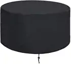 40 Inch Fire Pit Patio round Bowl Outdoor Furniture Cover 420D Waterproof Table