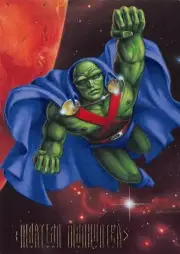 MARTIAN MANHUNTER / DC Comics Master Series (1994) BASE Trading Card #22