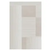 Nicho Polyester Tufted Modern Abstract Floor Rug