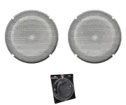 Pair of Rockford Fosgate 10" Stamped Mesh Grille Insert for Punch P2/P3