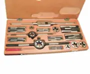 BRAND NEW HEAVY DUTY METRIC TAP AND DIE SET 06MM TO 12MM- METRIC COMPLETE BOX