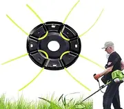 Grass Wacker Head, Trimmer Heads for Grass Eaters, Wheel Cutter Parts for Mower Outdoor Lawn Mowing Machine Edger