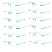12 PACK Reading glasses Elastic TR90 Blue +0.5 +0.75 +1 +1.25 +1.50 +1.75 +2 ~+4
