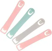 [SAFIGLE] Practical Bra Adjuster 4 Pieces Pp Material Bra Strap Extenders for Random Color