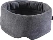 FRCOLOR Comfortable Cotton Sleeping Eye Mask with Strap Light Blocking Travel Blindfold Breathable Sleep Cover Includes Storage Bag for Home Travel and Napping