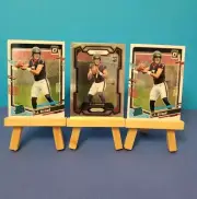C.J. Stroud 2023 Panini Prizm & Donruss Optic 3 Card RC Lot