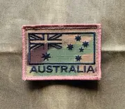 Australian Flag Patch Tactical Hook Loop ANF Army Multicam SAS 2CDO Morale Patch