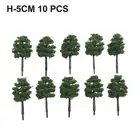 10X 5cm Train Railroad Model Trees Scale Tree Park Scenery Landscape Gifts/ New