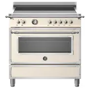 BERTAZZONI Heritage 900mm Induction Cooker - Avorio (Ivory) HER95I1EAVT