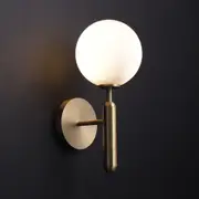 Amonson Lighting Omo Single Wall Sconce Wall Light Brass