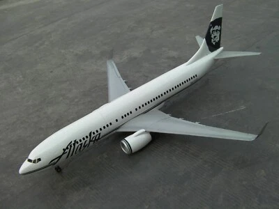 Rc Boeing 737 Alaska Air Airliner Twin Edf 90mm Jet Unassembled Kit