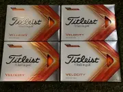 Titleist Velocity Golf Balls Lot Bundle - Matte Orange - 4 Dozen - NEW in Box